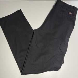 Dickies Girls/Women Petite Cargo Pants‎ Black 30x29 Y2K Streetwear Utility